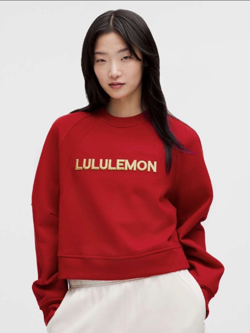 NWT Lululemon Lunar New Year Scuba Oversized Pullover
Dark Red